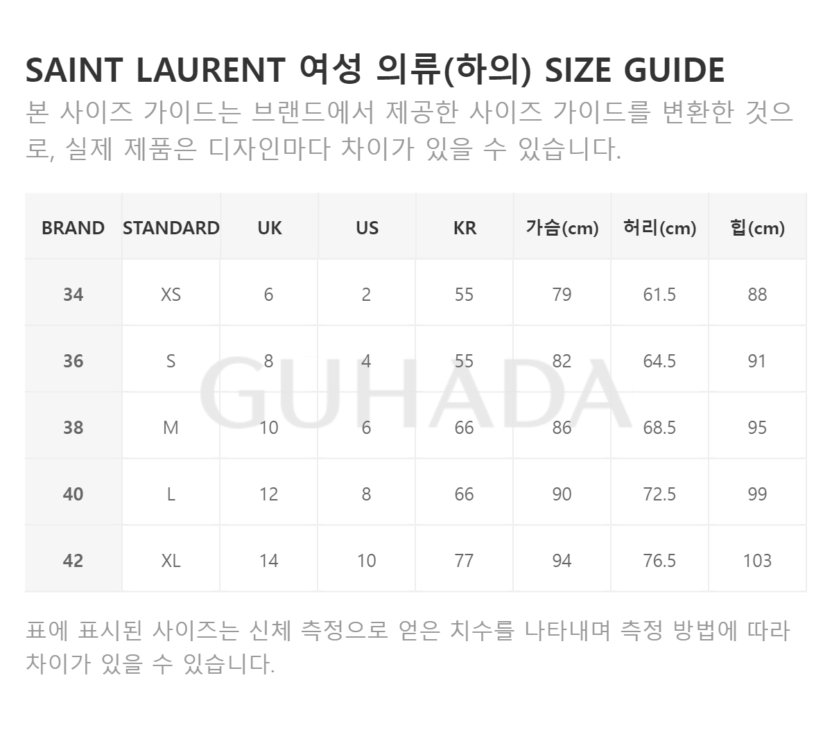 SIZE_INFO