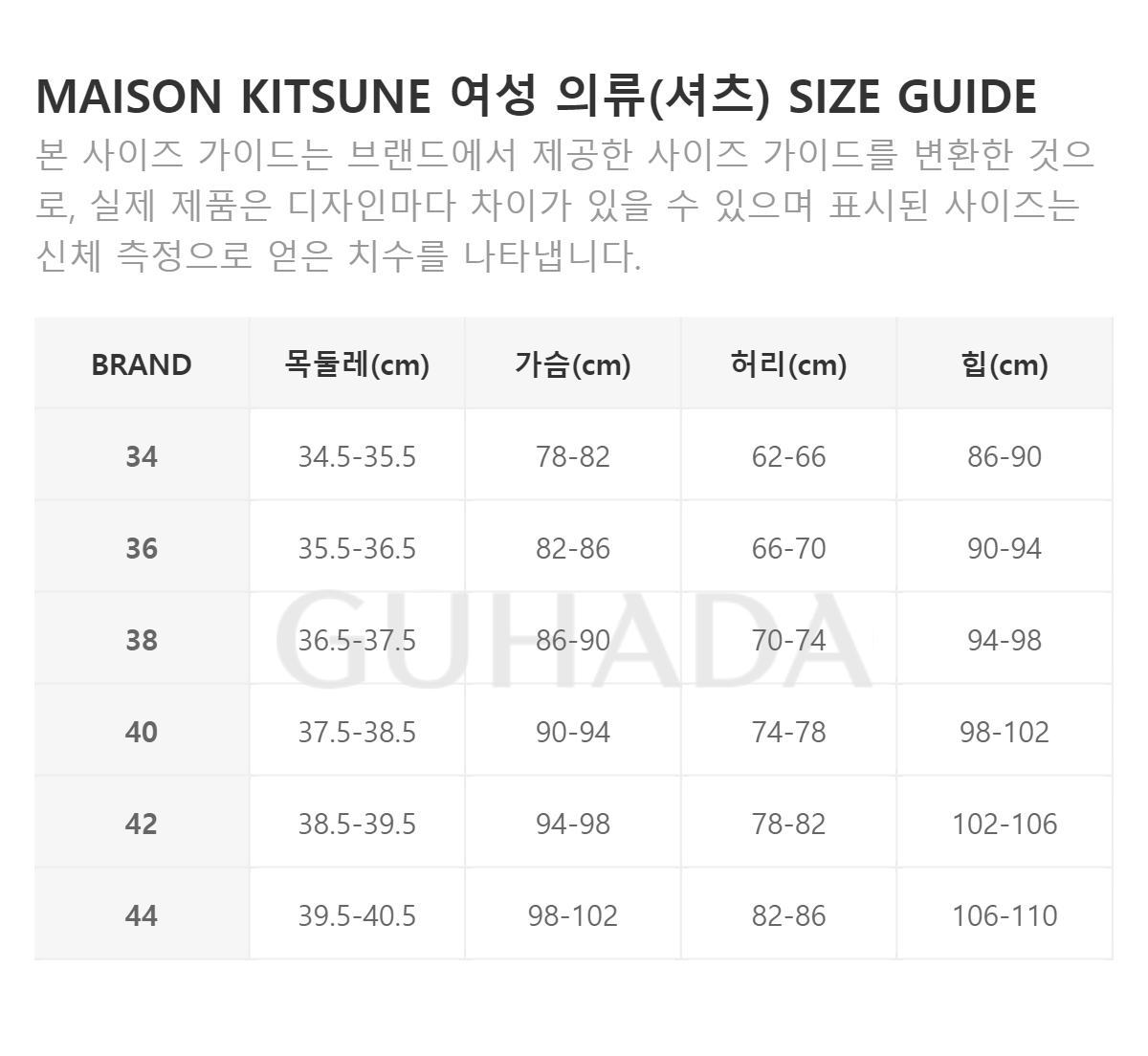 SIZE_INFO