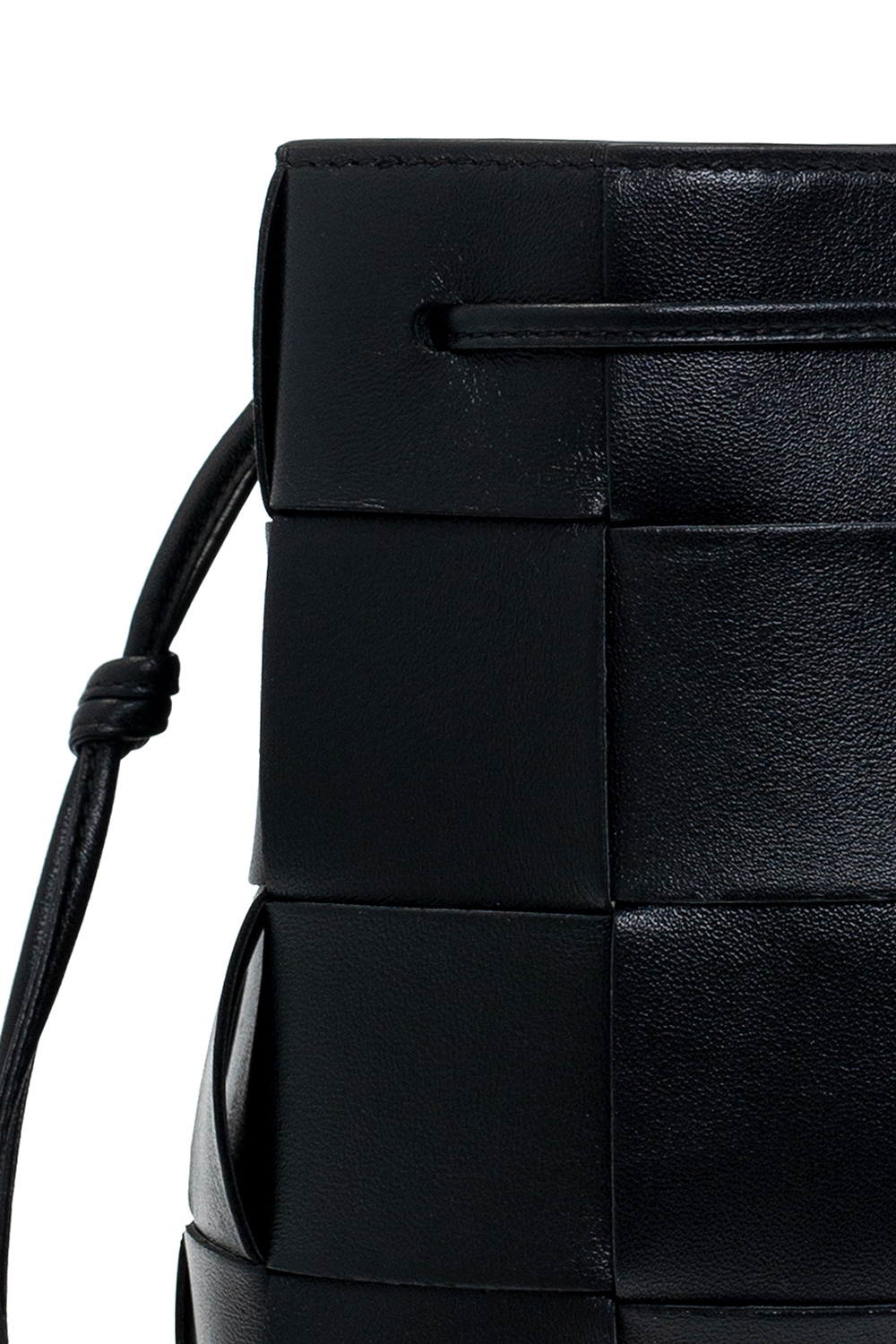 보테가 베네타 / 스몰 카세트 크로스바디 버킷백 블랙 680218 VCQC4 8425 STK - BOTTEGA VENETA