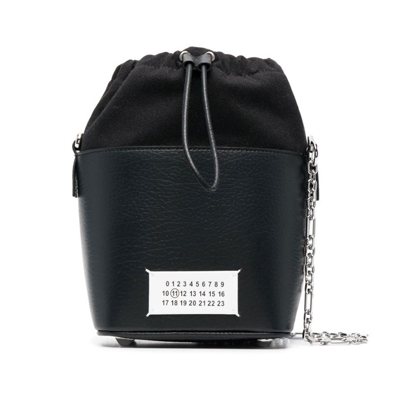 메종마르지엘라 / 5AC 스몰 버킷백 블랙 S61WG0035 P4348 T8013 STK - MAISON MARGIELA