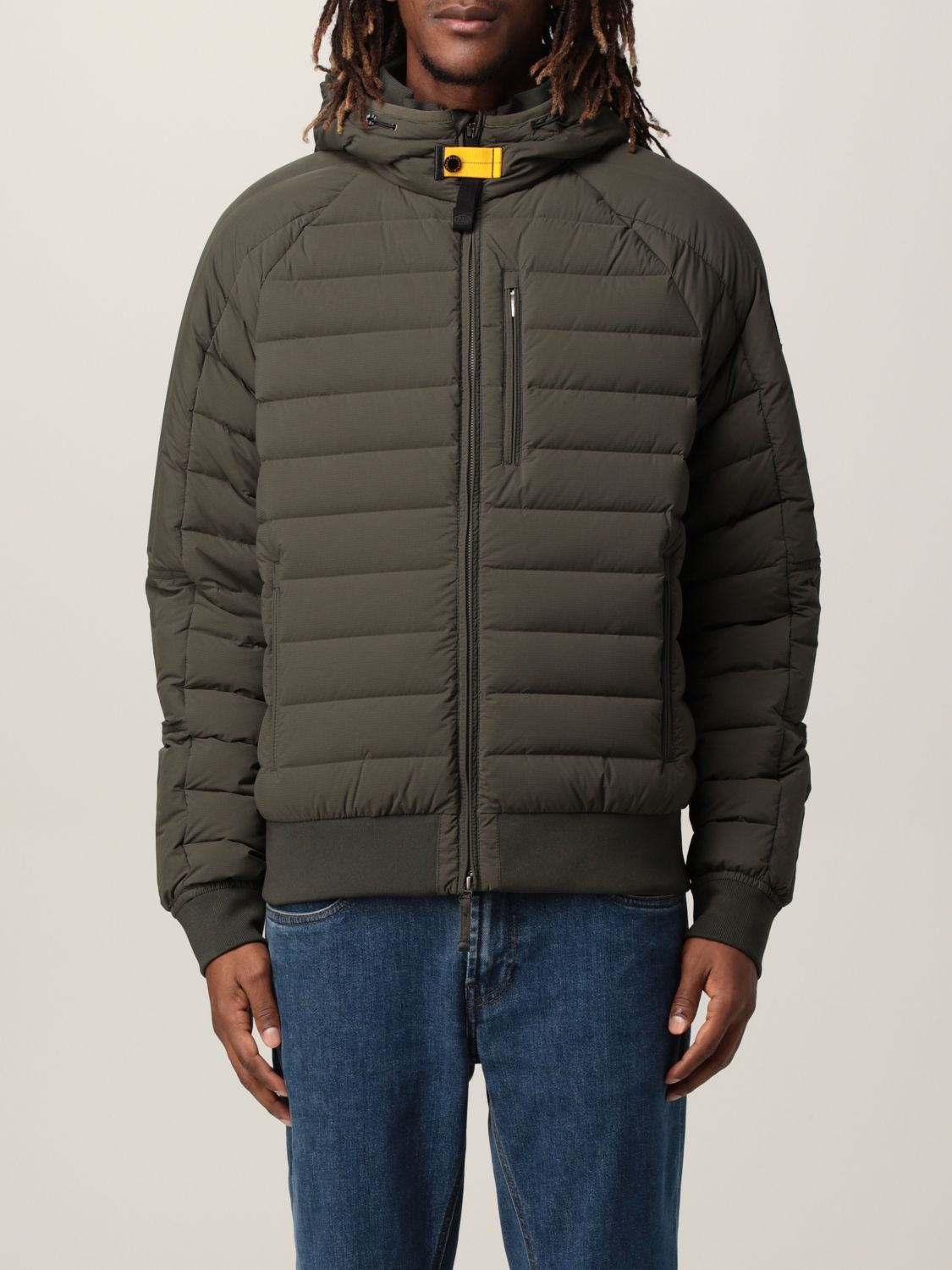 파라점퍼스 / 남성 다운 패딩 그레이 PMJCKVA03764 STK - PARAJUMPERS