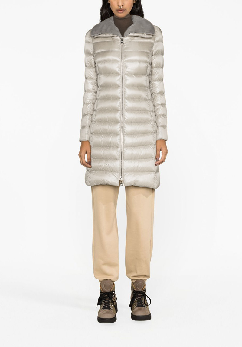 에르노 / 여성 엘리사 구스다운 롱패딩 펄그레이 PI0650DIC 12017 9402 STK - HERNO