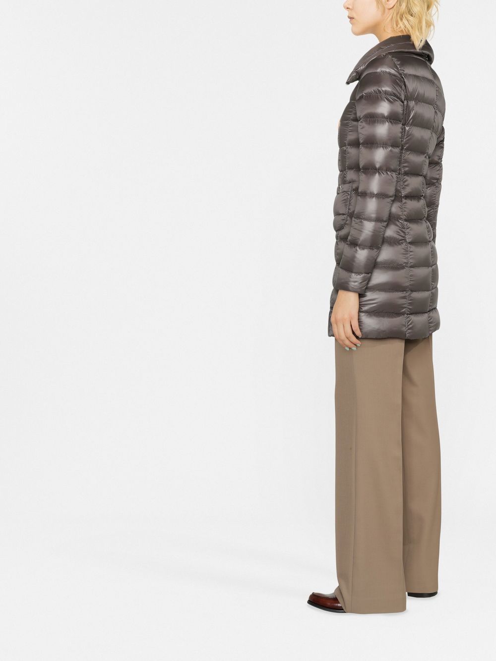  에르노 / 여성 마리아 미디 다운 롱패딩 그레이 PI0002DIC 12017 9480 STK - HERNO