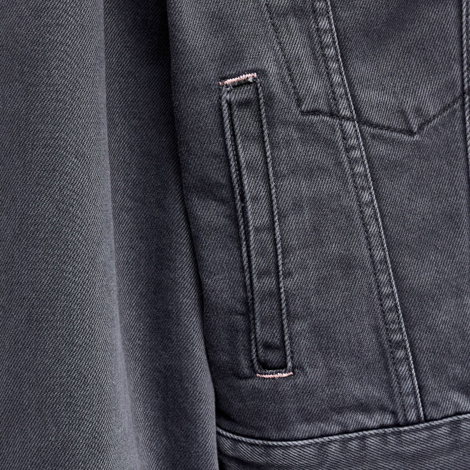 아크네스튜디오 / 여성 루즈핏 데님 자켓 트러커 자켓 그레이 A90424 AA3 STK - ACNE STUDIOS