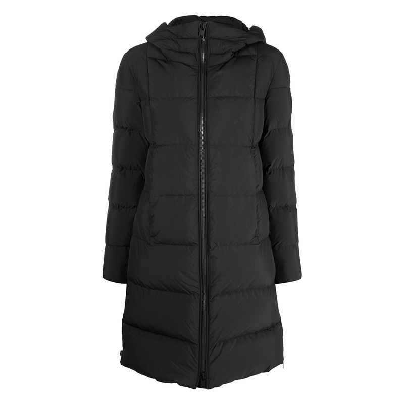 무스너클 / 여성 솔토 후디드 다운 자켓 블랙 M32LJ140 292 STK