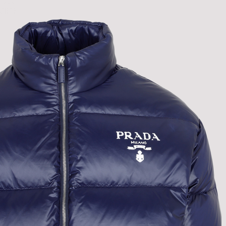 프라다 / 남성 리나일론 패딩 자켓 블루 SGC089 11A9 F0SVF STK - PRADA