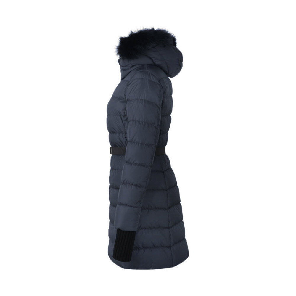 에르노 / 퍼 트리밍 구스다운 패딩 다크 네이비 PI0819D12004 9200 STK - HERNO