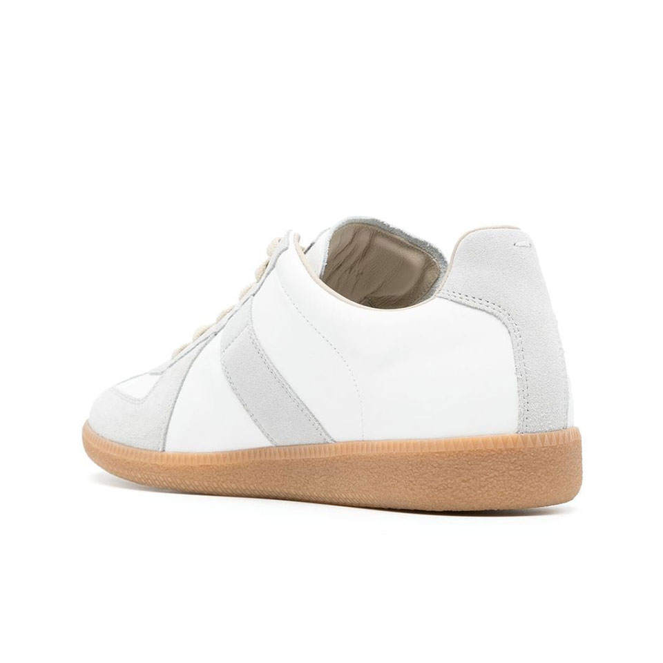 메종 마르지엘라 / 남성 레플리카 독일군 스니커즈 화이트 S57WS0236 P1895 101 STK - MAISON MARGIELA