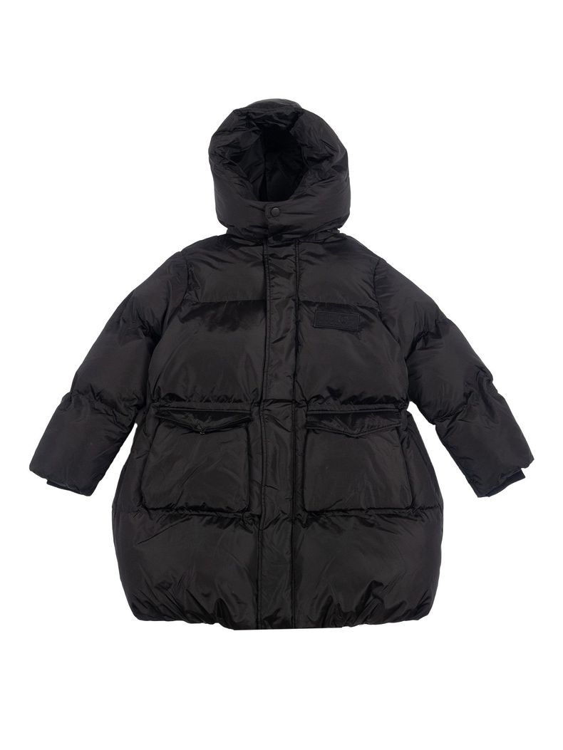 25FW MM6 메종마르지엘라 / 주니어 패디드 후드 자켓 M60824MM001 M6900 Black BPG