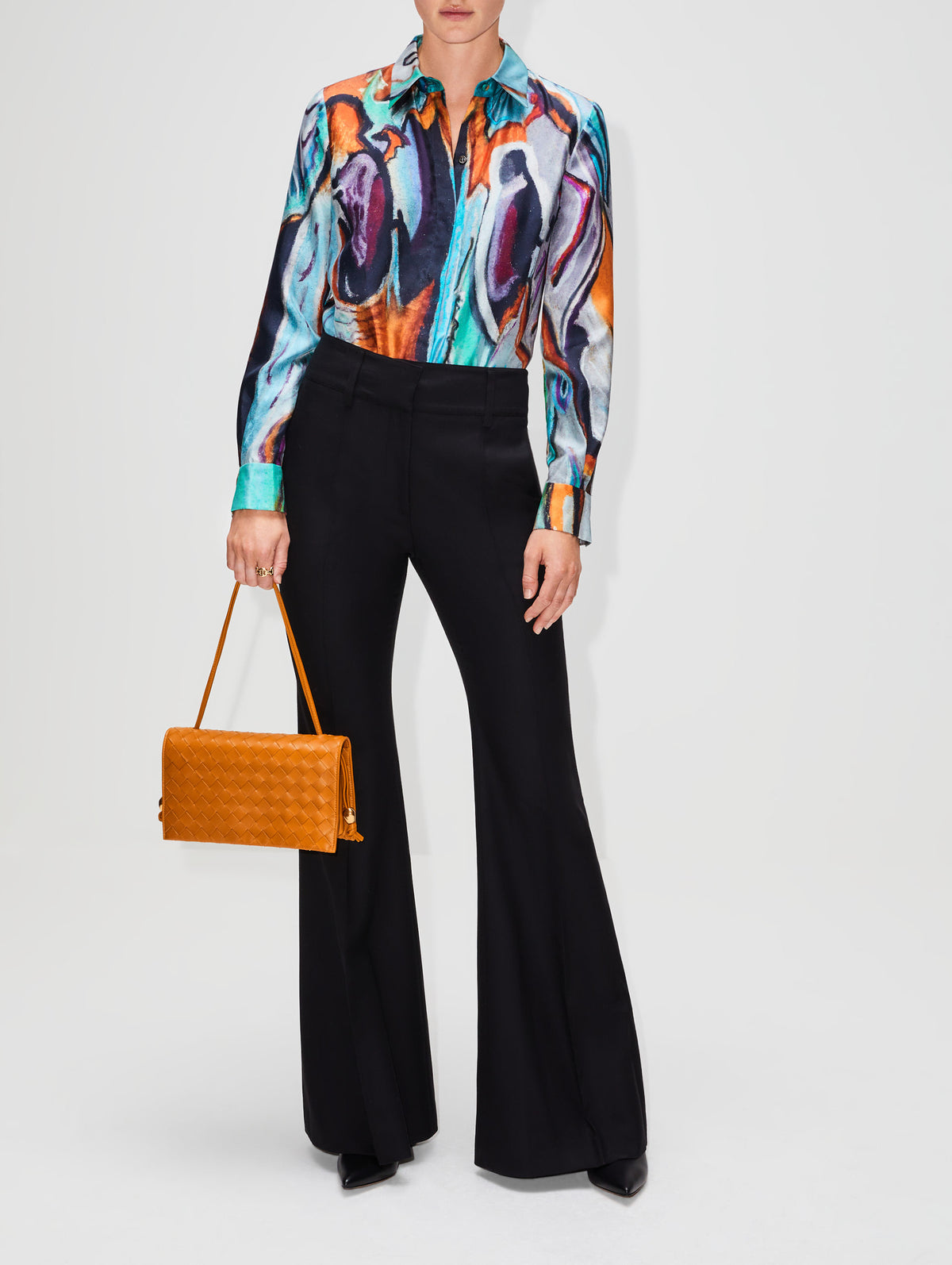 보테가베네타 / 인트레치아토 스트랩 트리오 파우치백 콥 717435 VCPP3 7716 STK - BOTTEGA VENETA