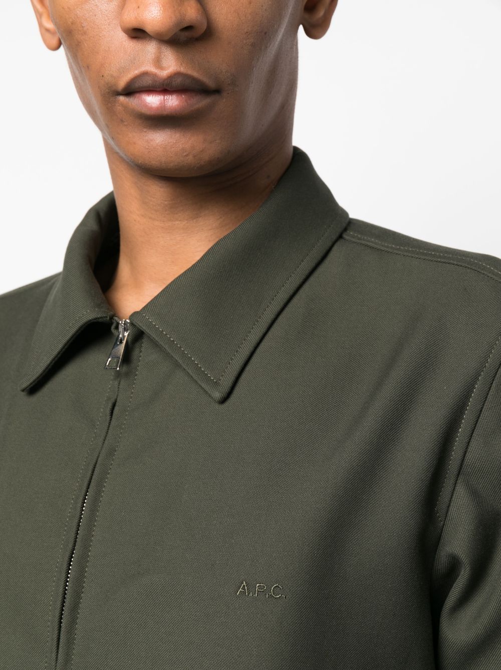 아페쎄 / 남성 서덜랜드 봄버 자켓 COGFC H02835 KAF STK - A.P.C.