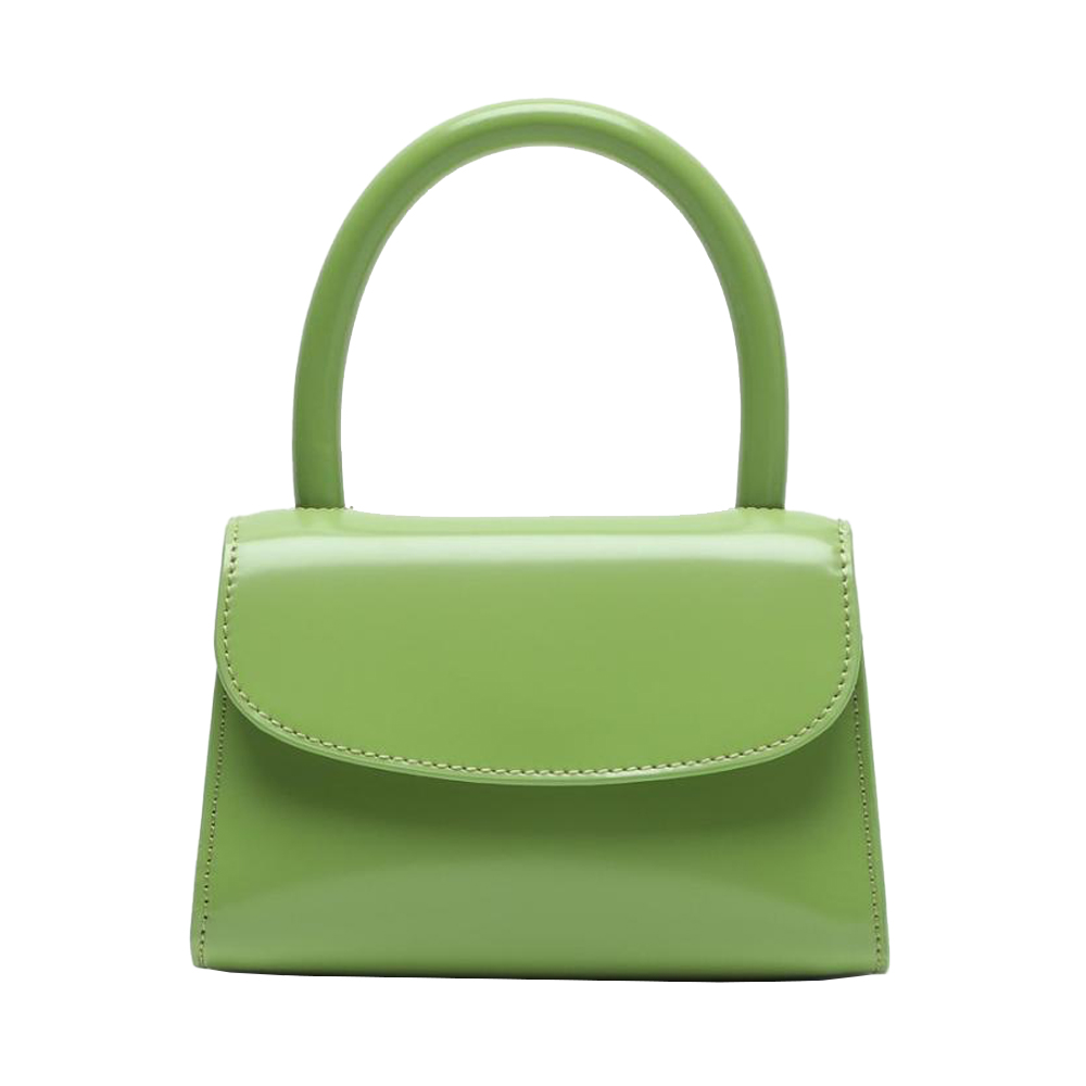 바이파 / 세미 페이턴트 레더 탑핸들백 라임 그린 19PFMINALMWSMA STK