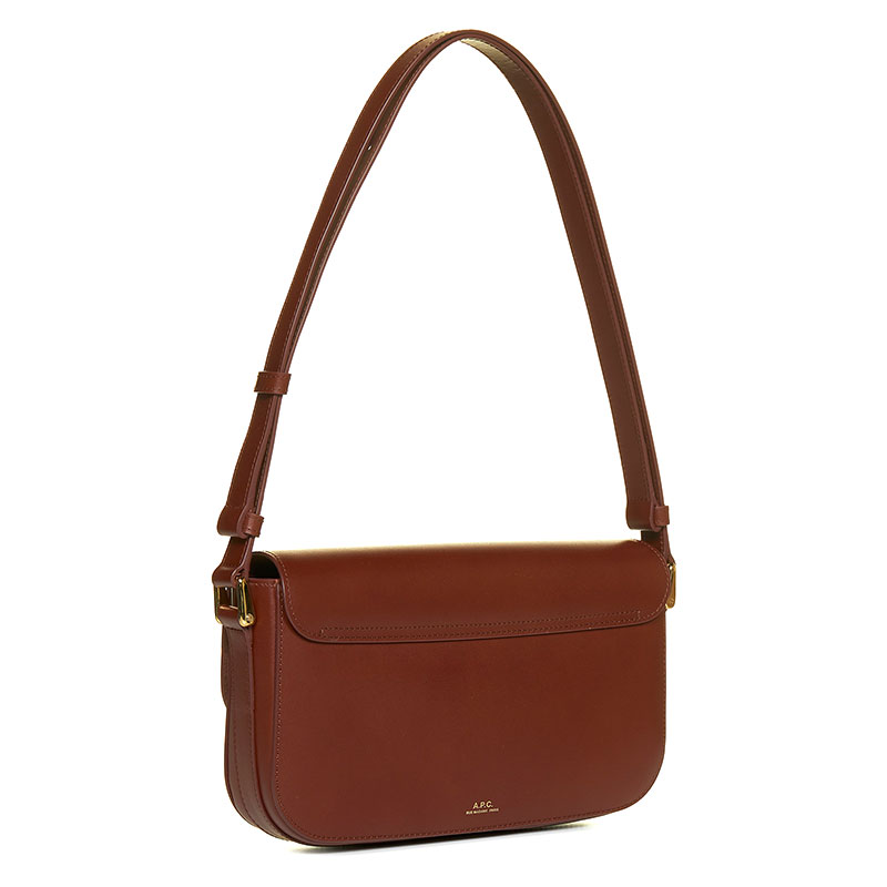 아페쎄 / 그레이스 바게트 숄더백 브라운 PXBMW F61615 CAD STK - A.P.C.