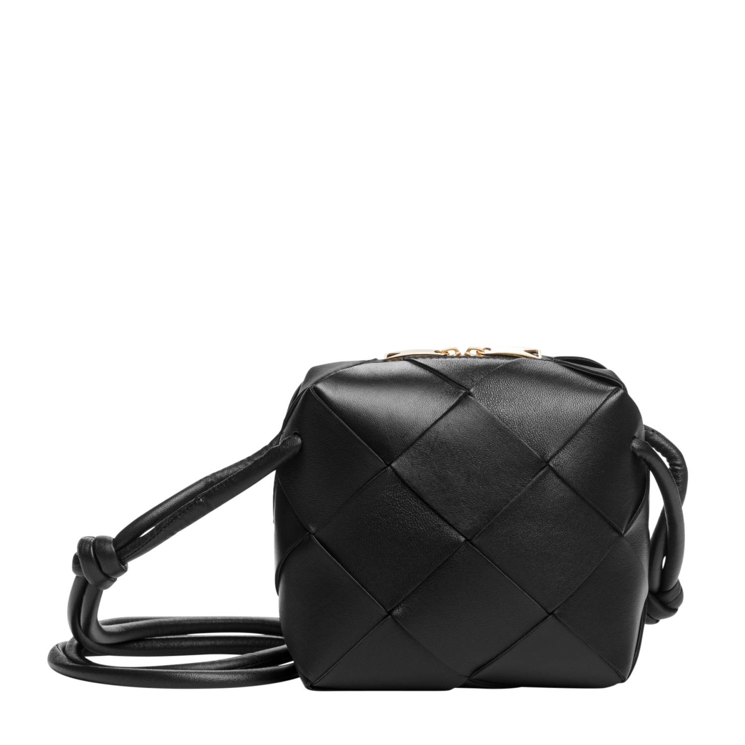  보테가 베네타 / 미니 카세트 카메라백 블랙 701915 VCQC2 8425 STK - BOTTEGA VENETA