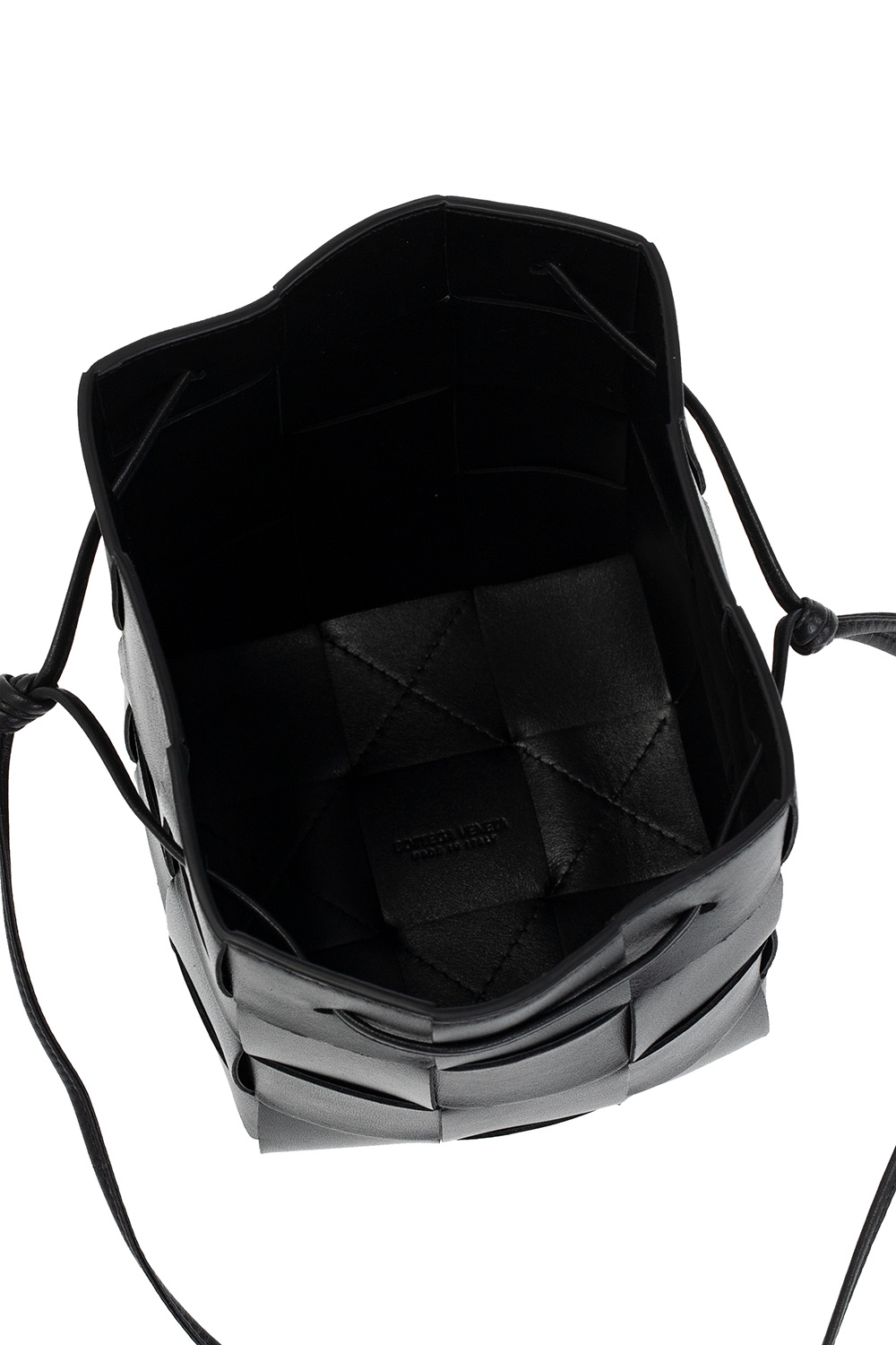 보테가 베네타 / 스몰 카세트 크로스바디 버킷백 블랙 680218 VCQC4 8425 STK - BOTTEGA VENETA