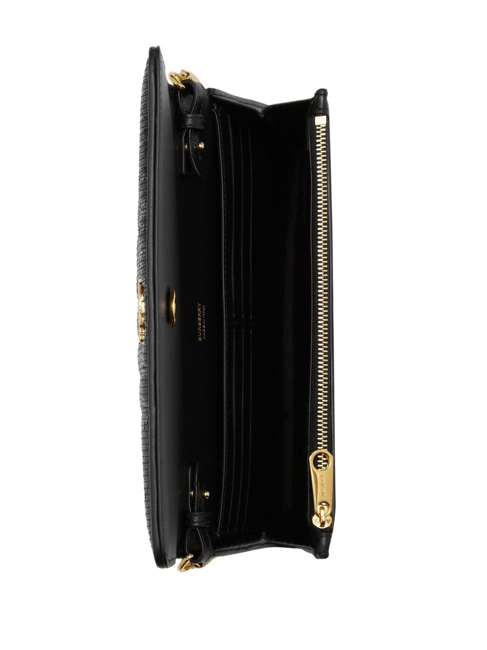 버버리 / 롤라 디태처블 스트랩 시퀸 월렛백 블랙 8062251 A1189 STK - BURBERRY