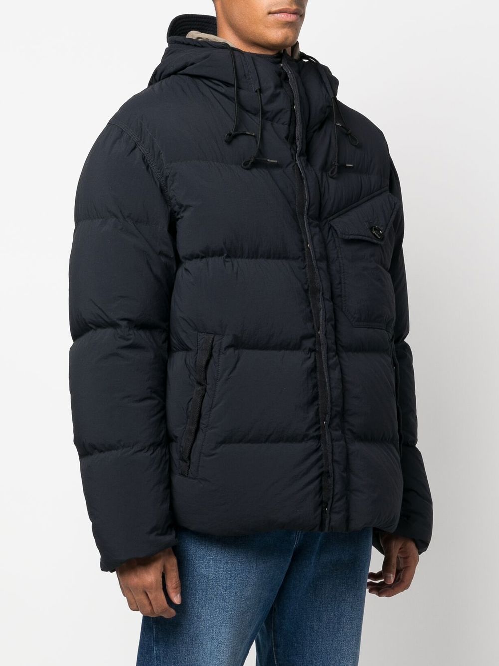 텐 씨 / 남성 서바이벌 다운 패딩 자켓 네이비 21CTCUC03126 003780 888 STK - TEN C