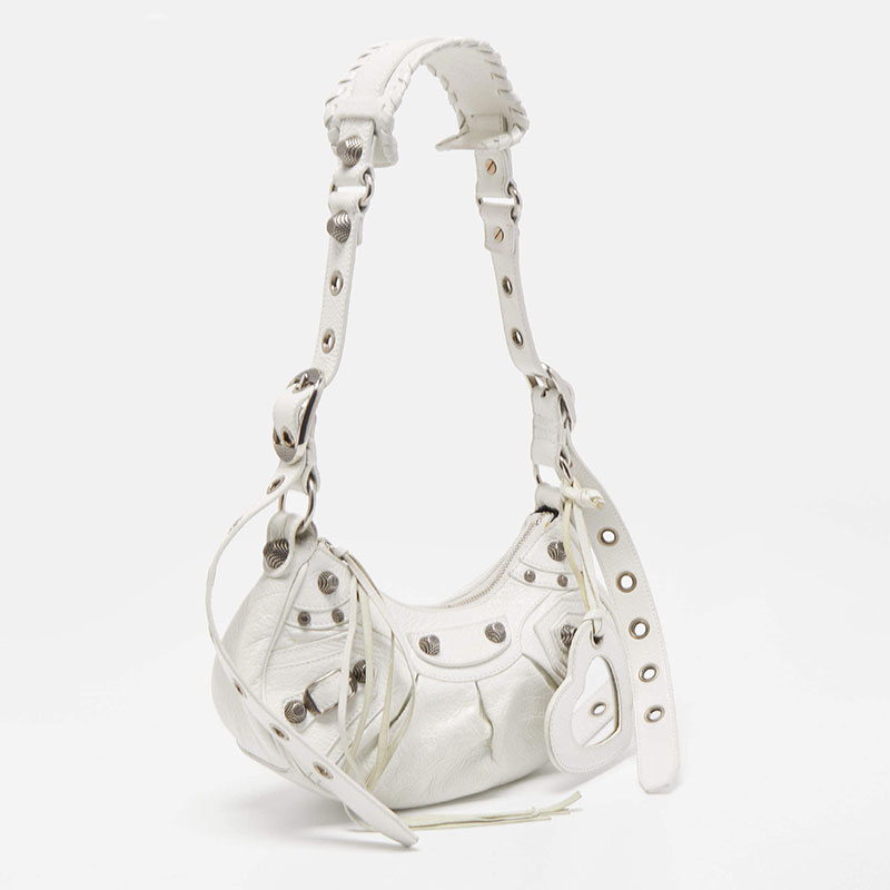 발렌시아가 / 르 카골 XS 숄더백 화이트 671309 1VG9Y 9104 STK - BALENCIAGA