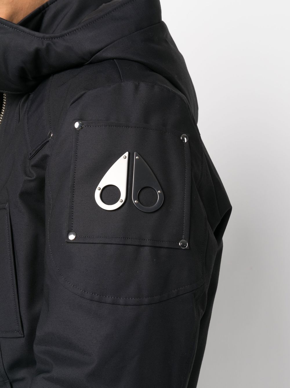 무스너클 / 남성 발리스틱 후드 봄버 패딩 블랙 M32MB000N 292 STK - MOOSE KNUCKLES