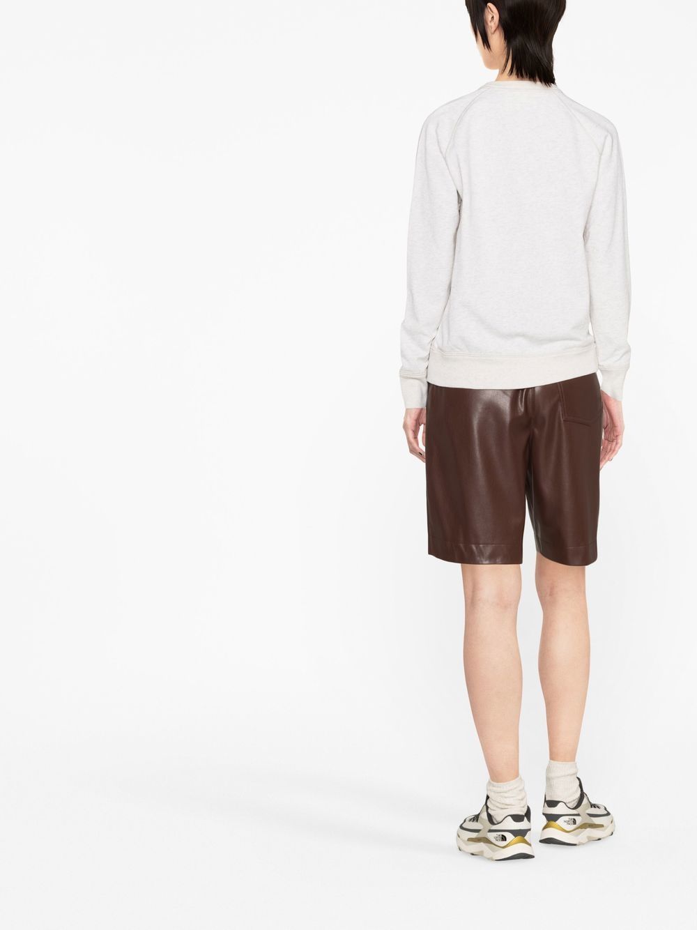 이자벨마랑에뚜왈 / 여성 밀라 로고 스웻셔츠 베이지 SW0004FA A1M07E 23EC STK - ISABEL MARANT ETOILE