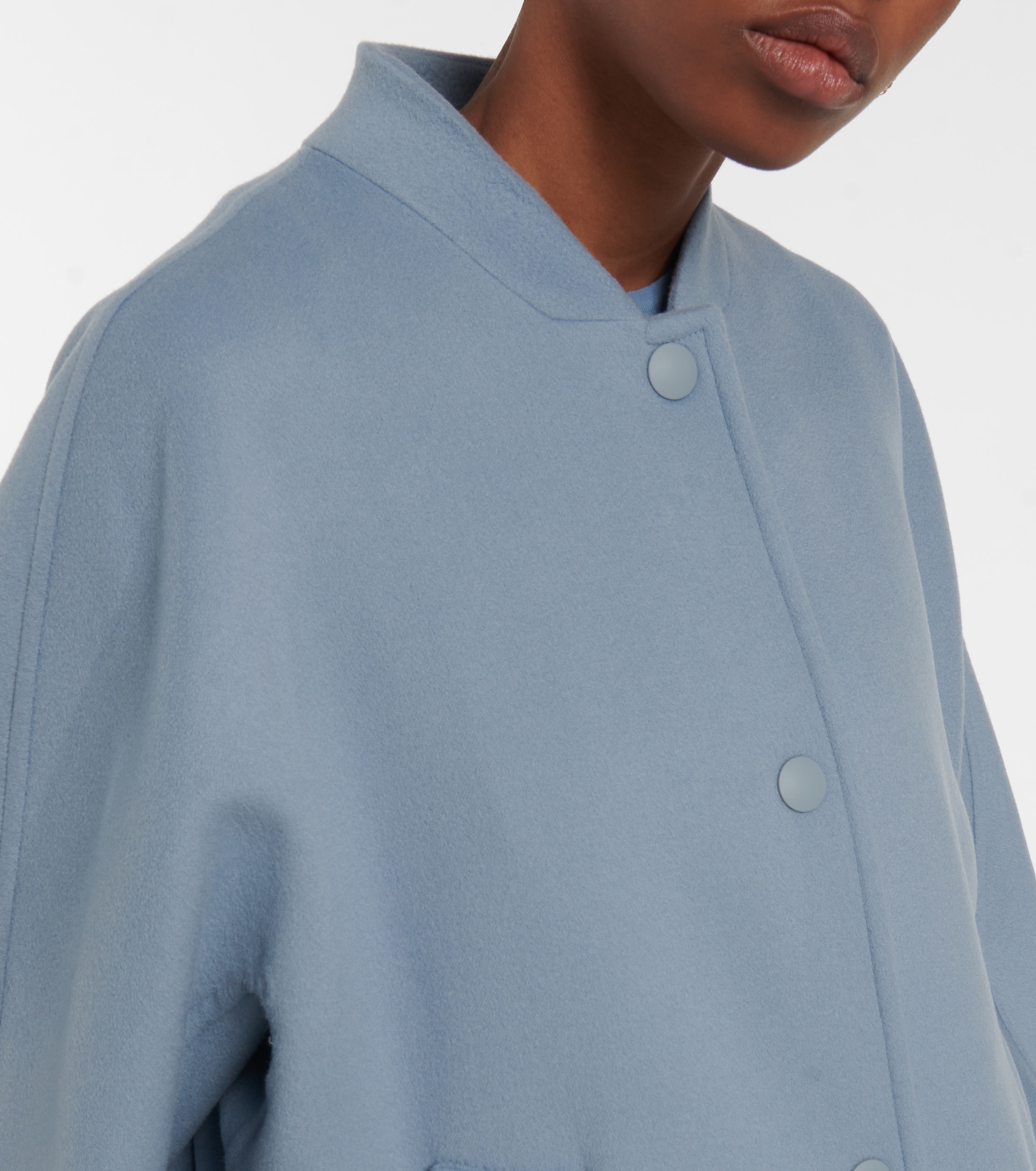 막스마라 / 여성 에스토니아 오버사이즈 보머 재킷 블루 2310810738600 007 STK - MAX MARA STUDIO