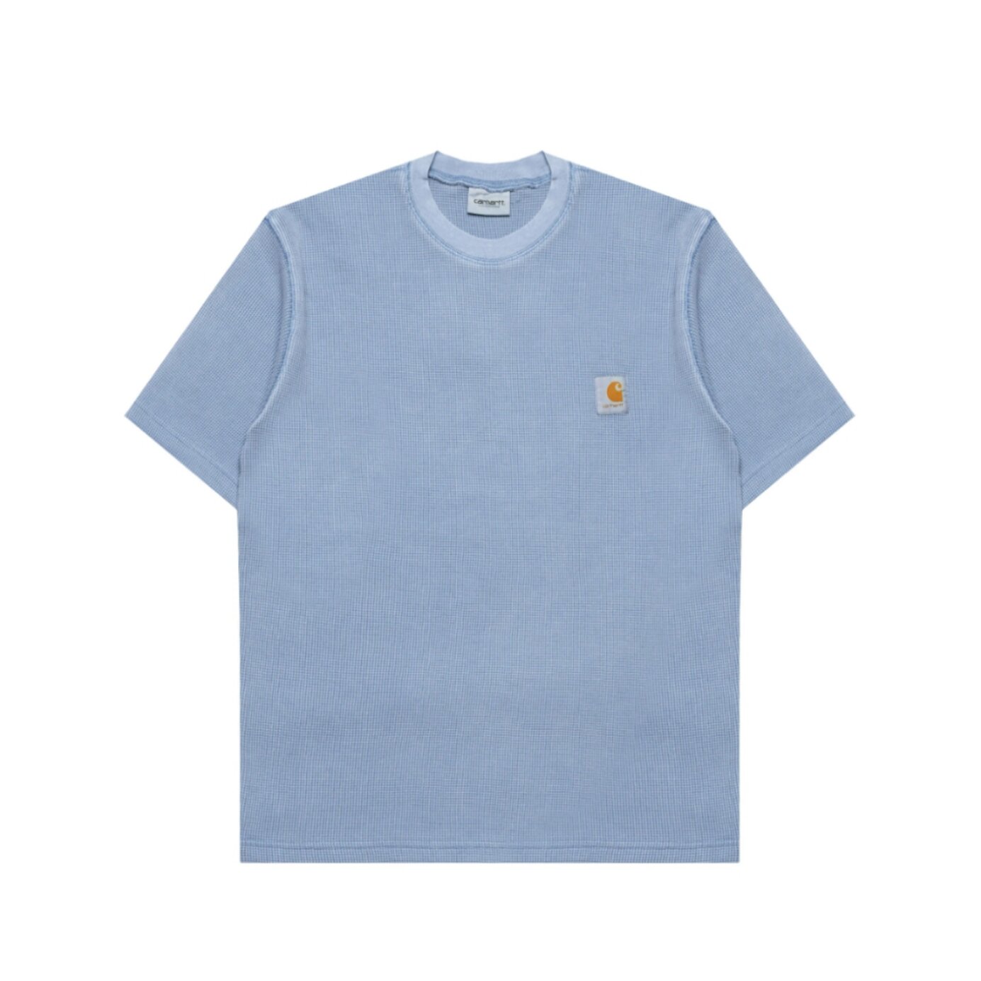 26SS 칼하트WIP 넬슨 와플 티셔츠 블루 I036185 3HXGD MRK