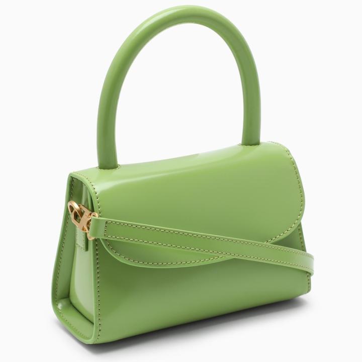 바이파 / 세미 페이턴트 레더 탑핸들백 라임 그린 19PFMINALMWSMA STK - BY FAR
