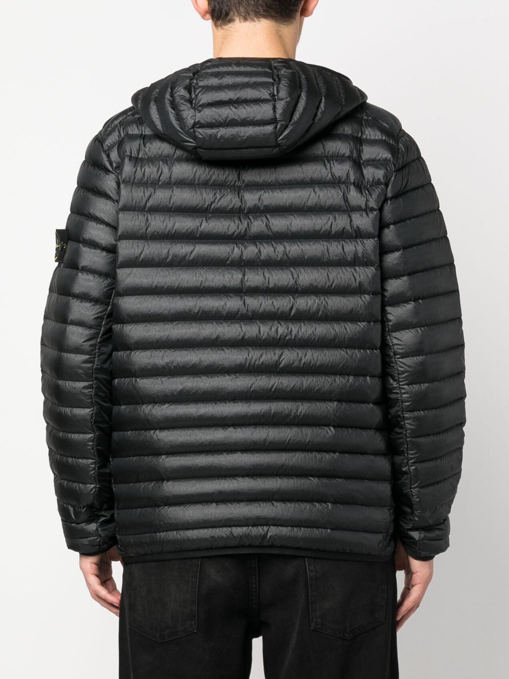  스톤아일랜드 / 남성 리사이클 나일론 패커블 다운 재킷 블랙 791540324 V0029 STK - STONE ISLAND