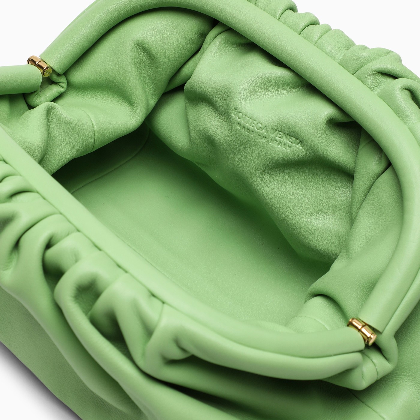 보테가베네타 / 미니 파우치백 피스타치오 585852 V1BW0 3840 STK - BOTTEGA VENETA