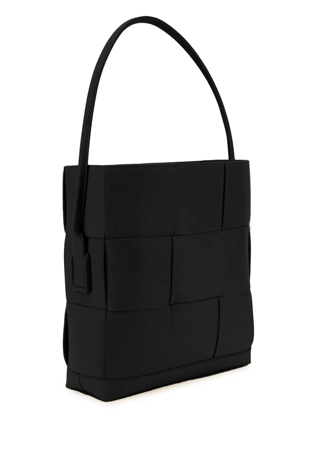 보테가 베네타 / 아르코 버티컬 라지 숄더백 블랙 702282 VMAP1 1229 STK - BOTTEGA VENETA