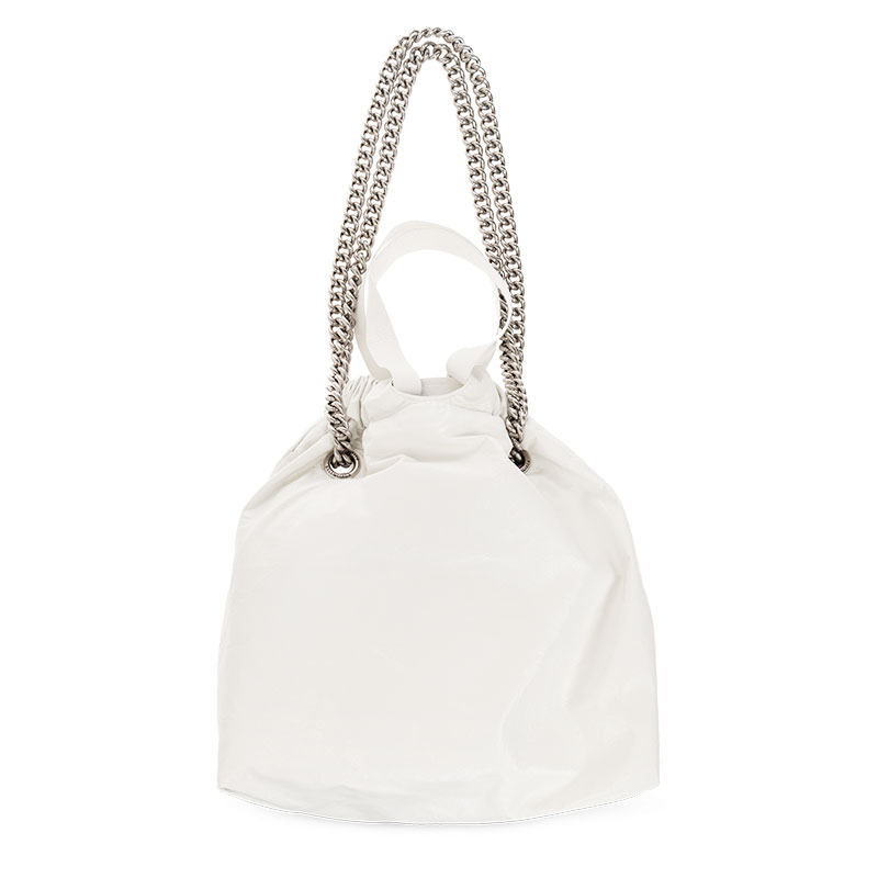 발렌시아가 / 스몰 크러쉬 토트백 화이트 742942 210IU 9001 STK - BALENCIAGA