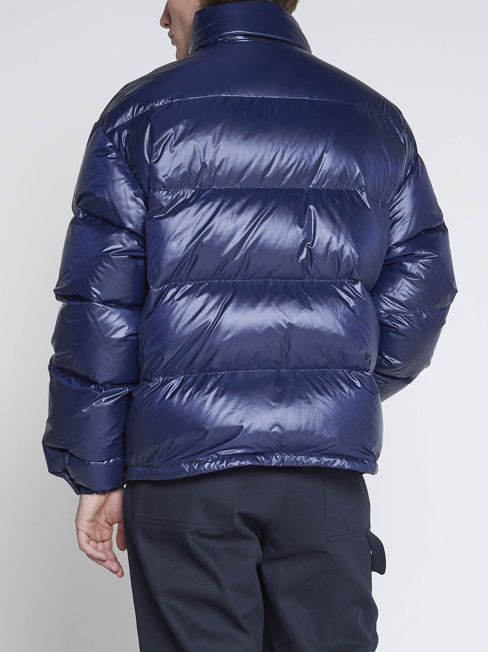 프라다 / 남성 리나일론 패딩 자켓 블루 SGC089 11A9 F0SVF STK - PRADA