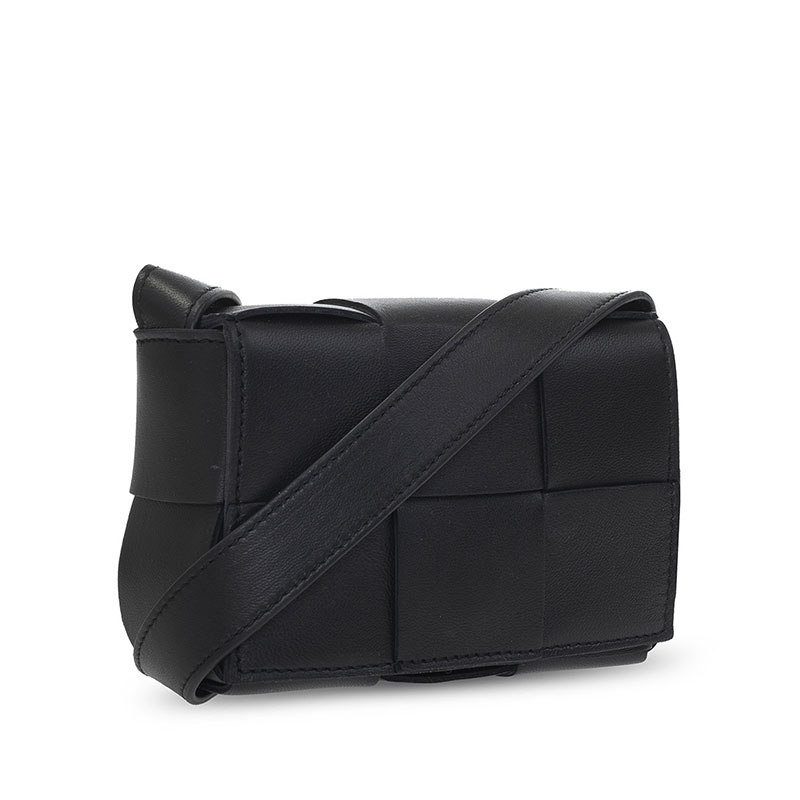 보테가베네타 / 미니 카세트백 블랙 666688 VMAY1 8425 STK - BOTTEGA VENETA