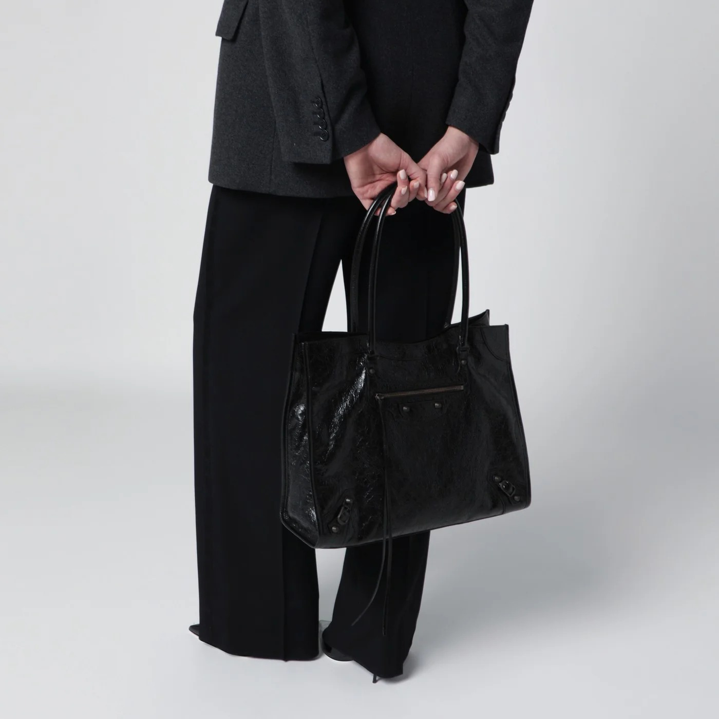 26SS 발렌시아가 / 르 시티 토트백 미디움 851818 2ABEK 1000 STK - BALENCIAGA
