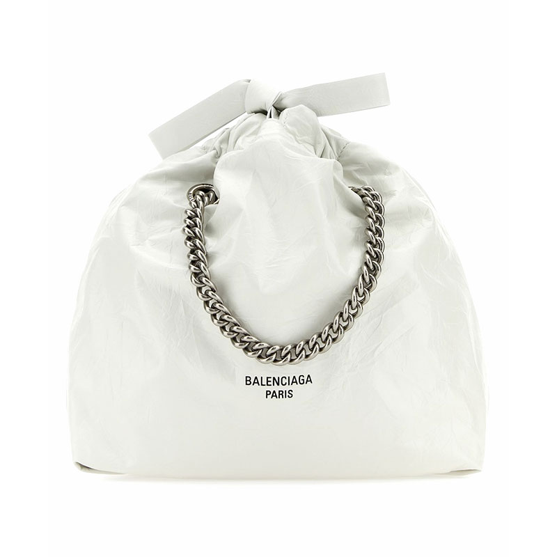 발렌시아가 / 스몰 크러쉬 토트백 화이트 742942 210IU 9001 STK