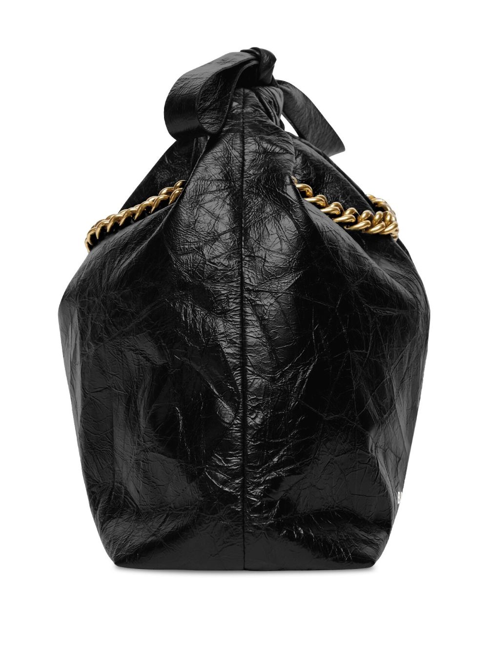 발렌시아가 / 스몰 크러쉬 토트백 블랙 742942 210IT 1000 STK - BALENCIAGA