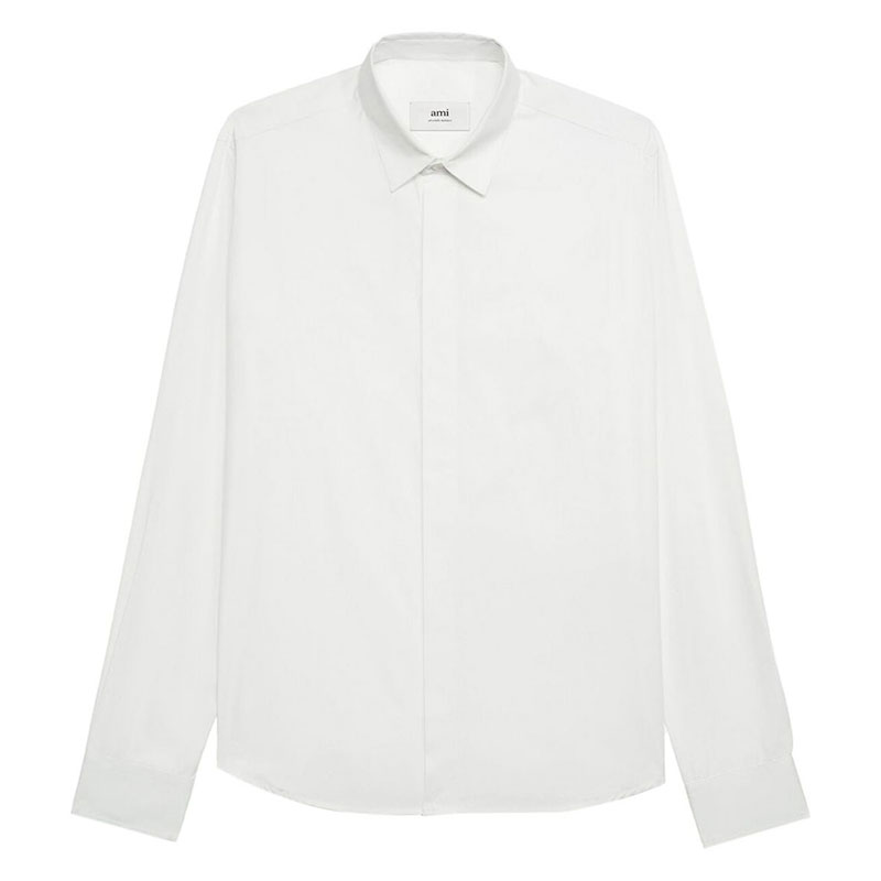 아미 / 남성 토날 셔츠 화이트 USH150 CO0045 100 STK