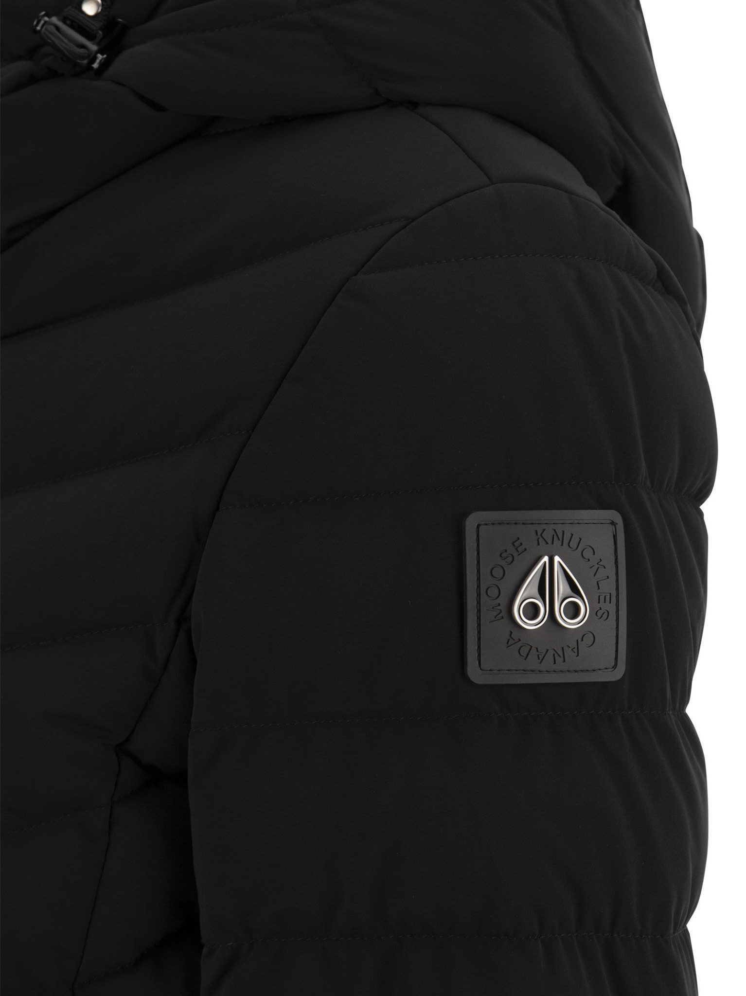  무스너클 / 여성 락클리프 후드 패딩 자켓 블랙 M32LJ115 292 STK - MOOSE KNUCKLES