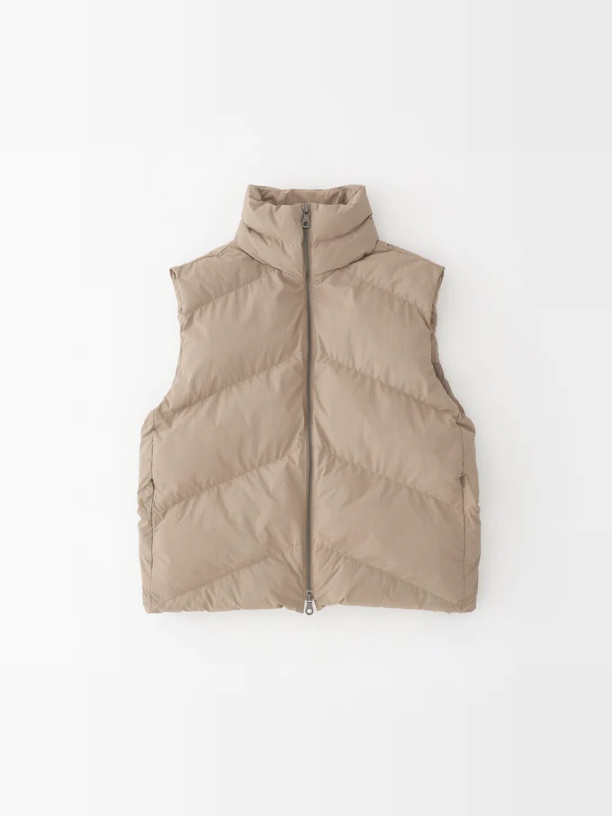 스튜디오 니콜슨 / 여성 에코 다운 베스트 베스 다크 스톤 SNW 1037 DARK STONE STK - STUDIO NICHOLSON