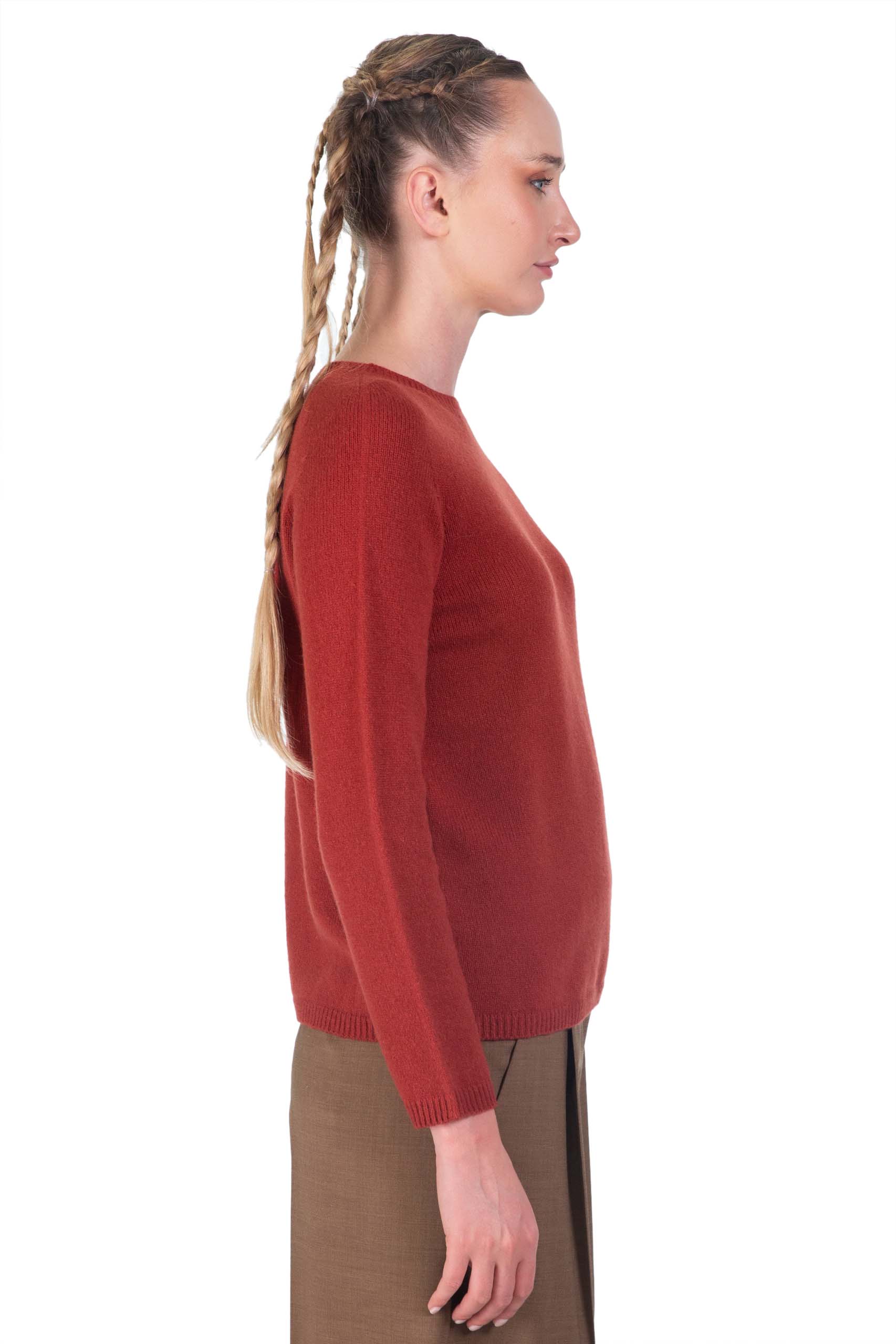 에스막스마라 / 여성 지오리 캐시미어 스웨터 레드 2393660139600 002 STK - 'S MAX MARA