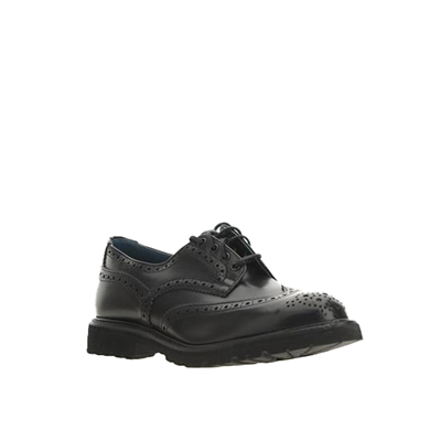  트리커즈 / 남성 라운드 토 드레스 슈즈 BURTON 000 BLACK BPG