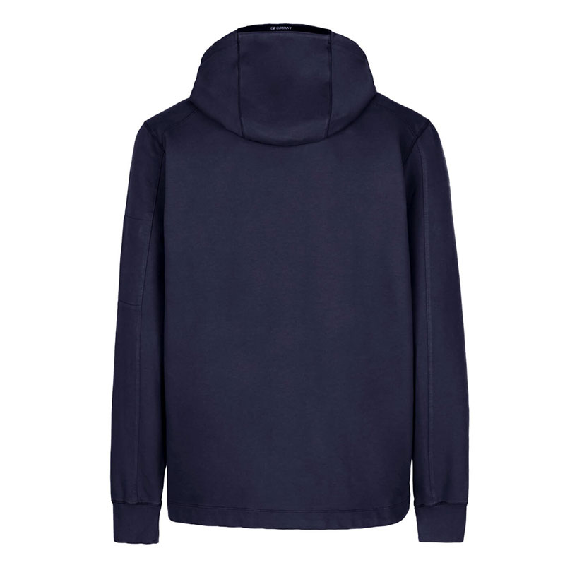  CP컴퍼니 / 남성 렌즈 와펜 플리스 후디 네이비 15CMSS033A 002246G 888 STK - C.P. COMPANY