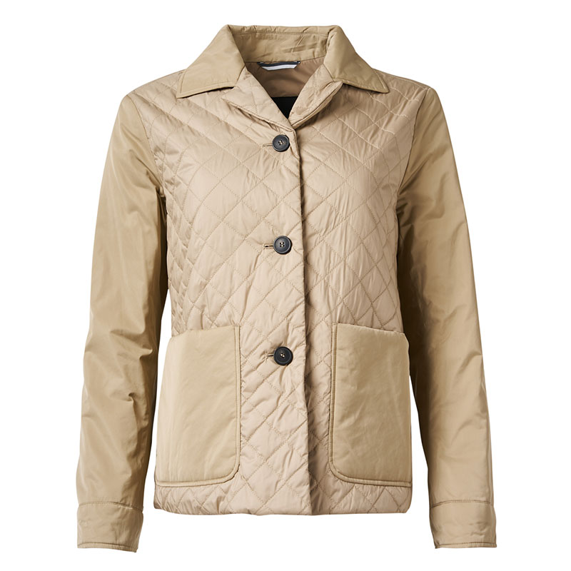 위켄드막스마라 / 여성 사코 퀼팅 패딩 패딩 베이지 2354860339600 001 STK