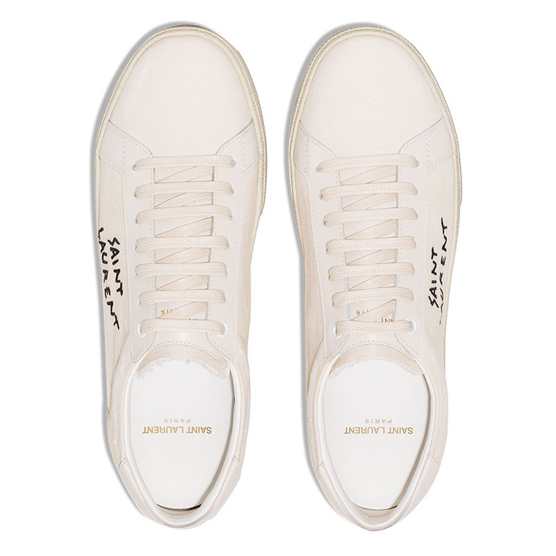 생로랑 / 여성 SL 06 코트 클래식 스니커즈 610648 GUP10 9113 STK - SAINT LAURENT