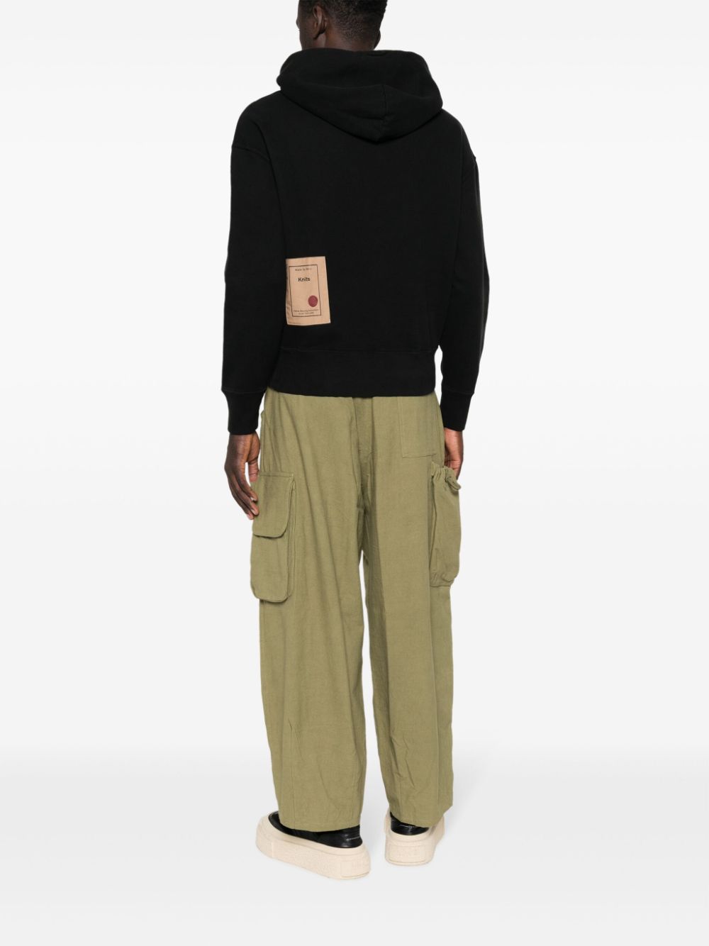  텐씨 / 남성 코튼 후디 블랙 23CTCUF08231 A06455 999 STK - TEN C