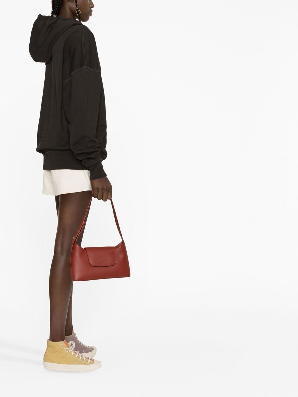 이자벨마랑에뚜왈 / 여성 만셀 오버사이즈 후디 블랙 SW0001FA A1M07E 02FK STK - ISABEL MARANT ETOILE