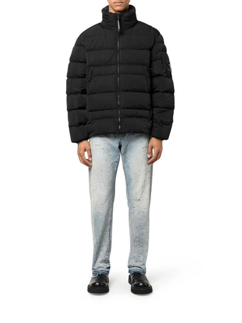 CP컴퍼니 / 남성 에코크롬 쇼트 다운재킷 블랙 15CMOW028A 006369G 999 STK - C.P. COMPANY