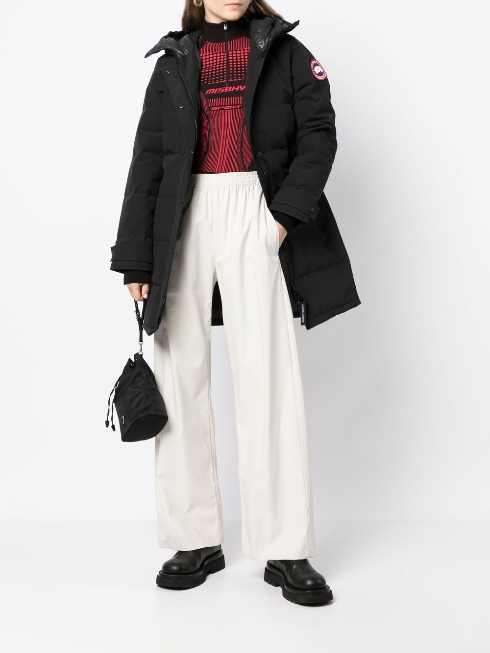 캐나다구스 / 여성 쉘번 파카 블랙 3802W 61 STK - CANADA GOOSE