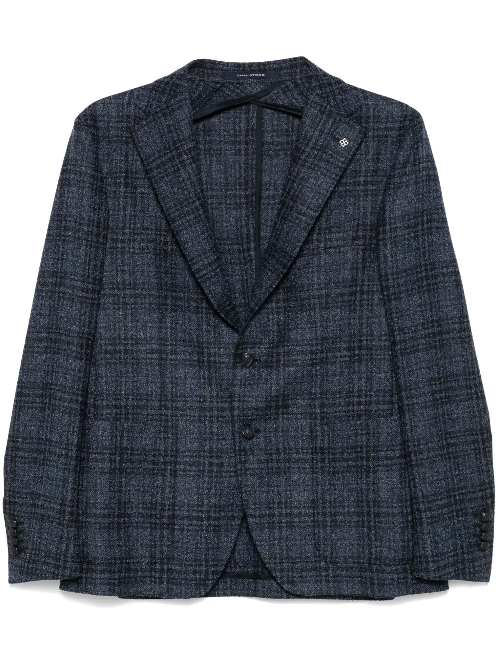 딸리아토레 / 남성 싱글 브레스트 체크 블레이저 1SMC22K440022 Blue BPG