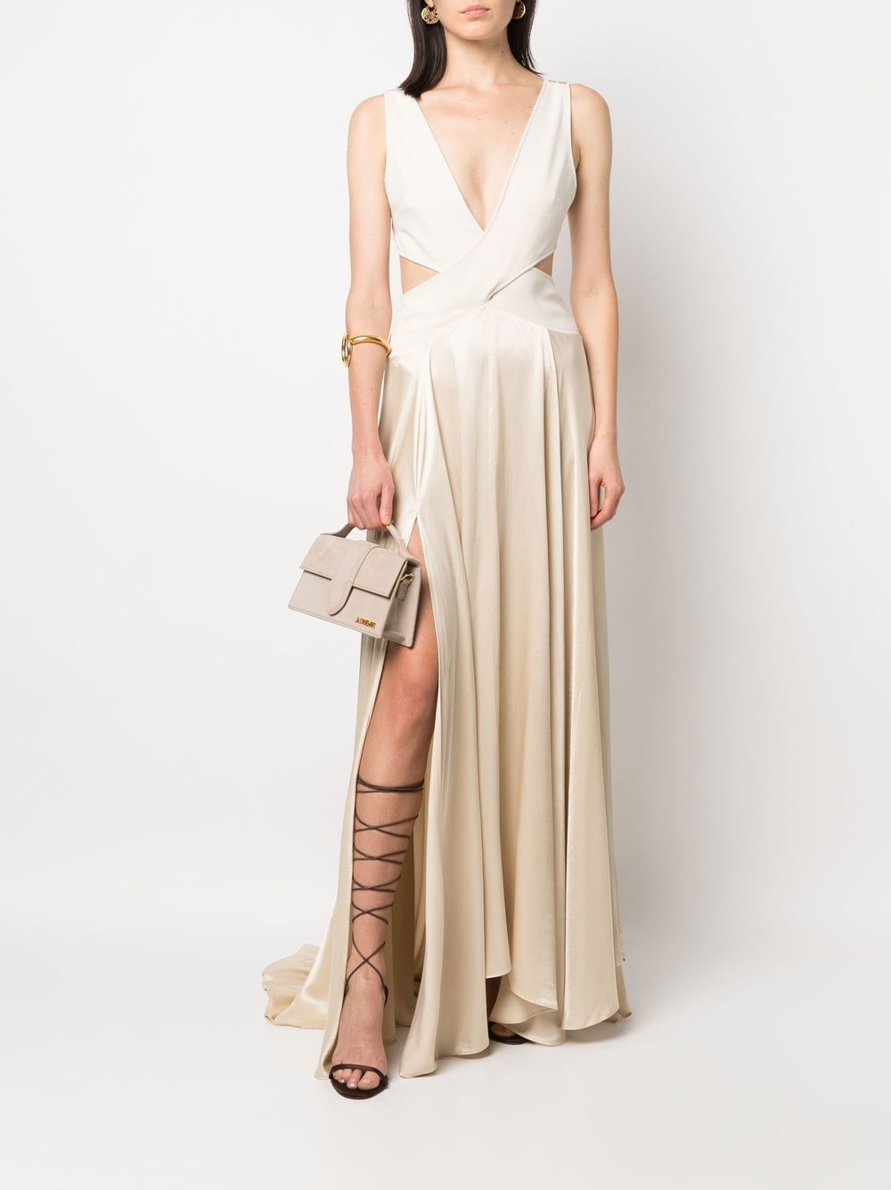 자크뮈스 / 르 그랜드 밤비노 숄더백 다크베이지 213BA007 3066 180 STK - JACQUEMUS